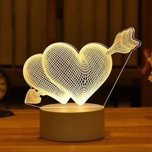 1Pc 3D Acrylic LED Night Light.